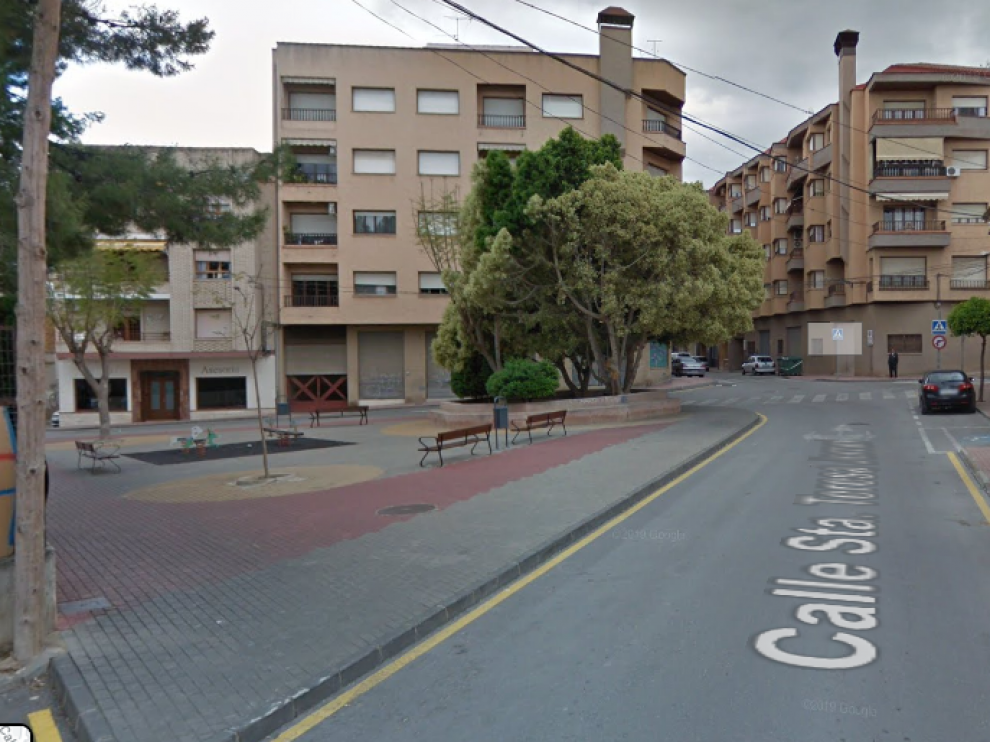 Plaza donde estaba localizado el monumento
