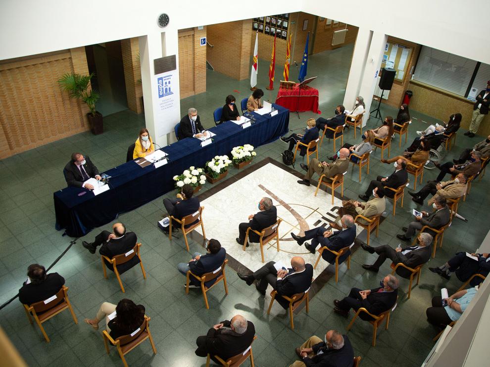 Toma de posesión del director de la EUPLA