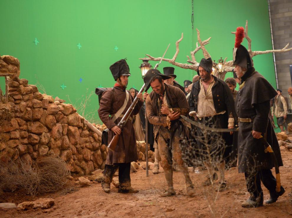 Carlos Saura comienza el rodaje en Teruel de 'Goya 3 de mayo'