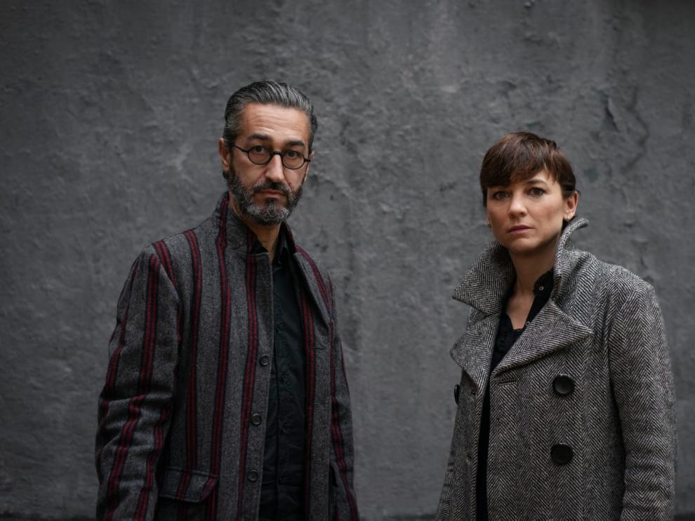 Leonor Watling y Alejandro Pelayo, integrantes del dúo Marlango, aterrizan con su Gira Delicatessen en el Auditorio de Zaragoza.