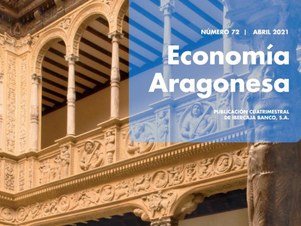 Portada de la revista Economía Aragonesa de Ibercaja.