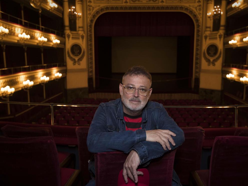 Pablo Carbonell, en el Teatro Principal.