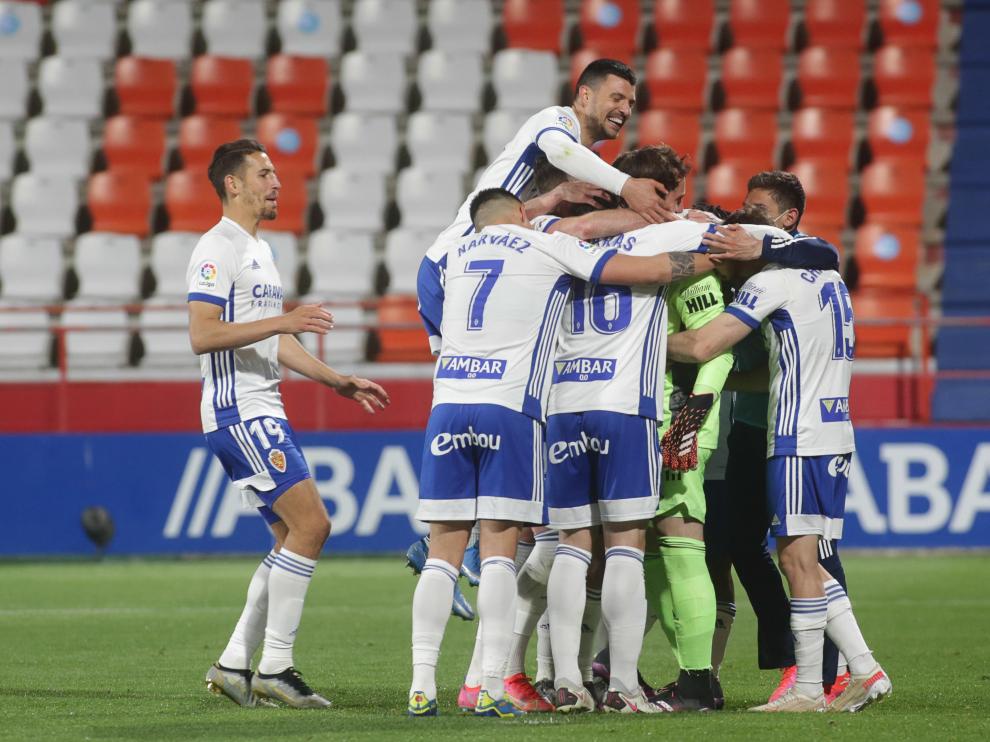 Foto del partido Lugo-Real Zaragoza, jornada 37 de Segunda División