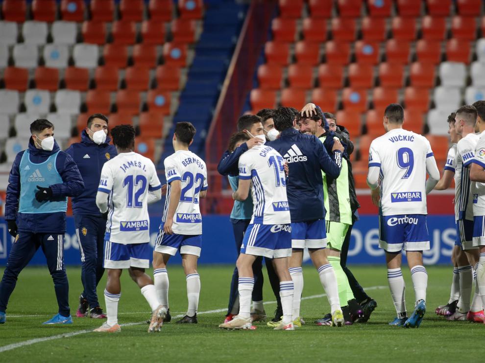 Foto del partido Lugo-Real Zaragoza, jornada 37 de Segunda División