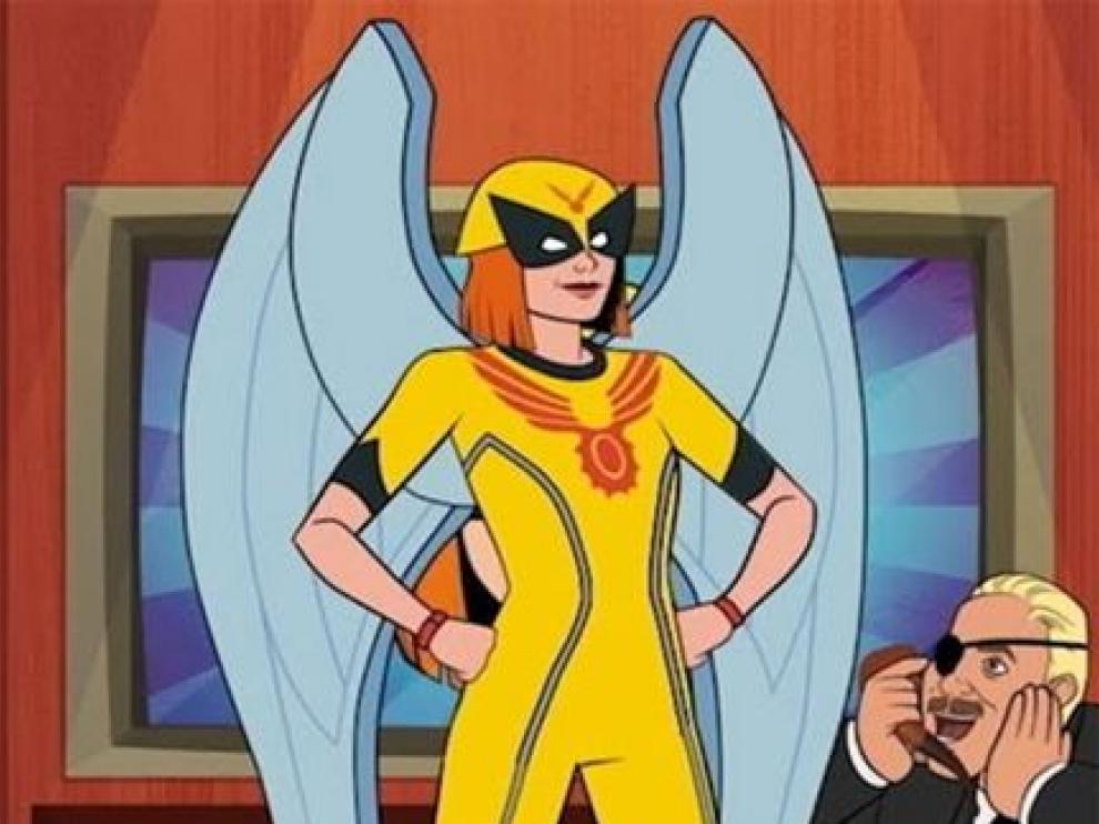 Fotograma de la serie 'Birdgirl', disponible en HBO.