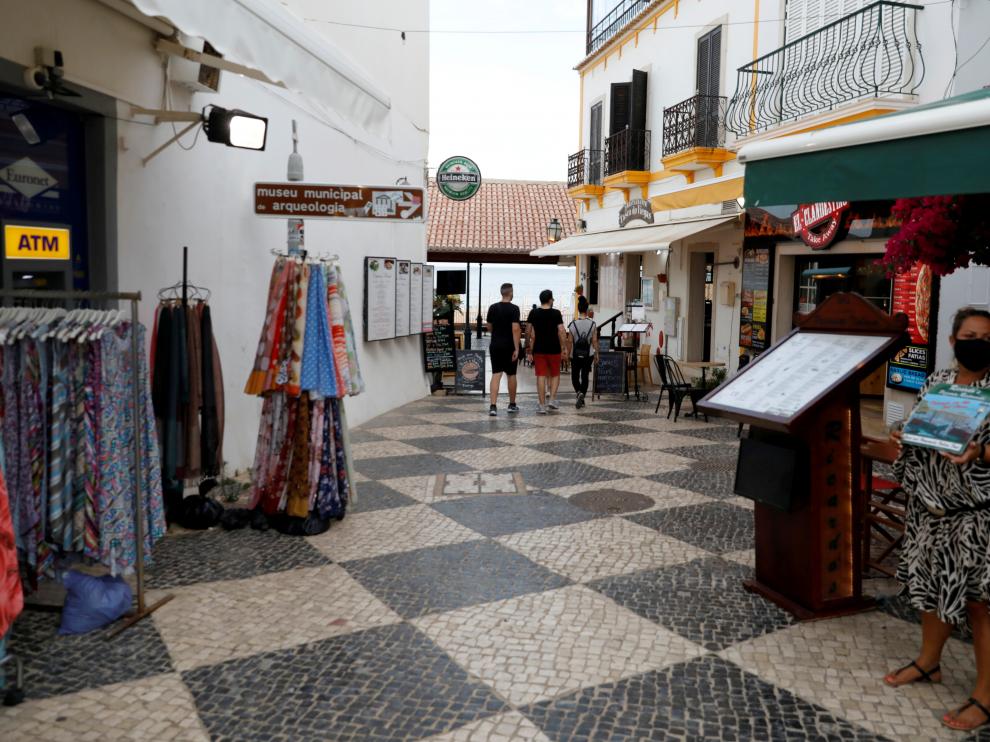 FILE PHOTO: Tourism during COVID-19 in Algarve region