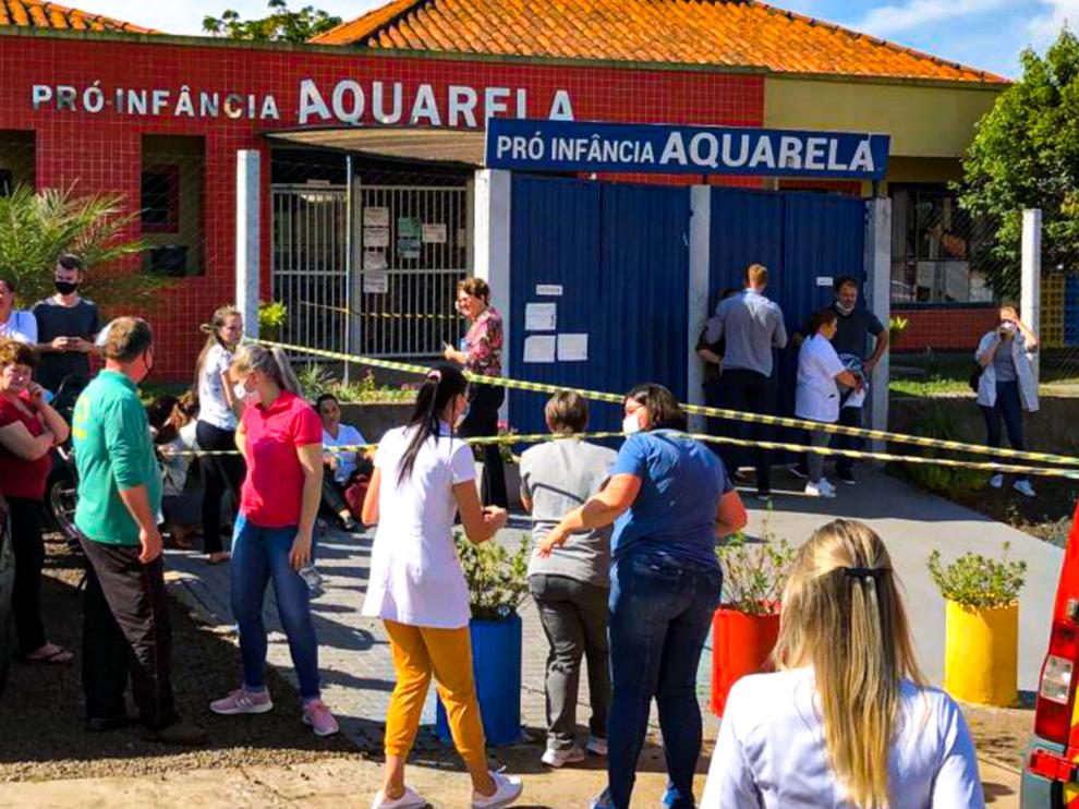 El crimen ocurrió en una guardería de la ciudad de Saudade