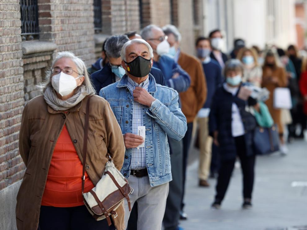 Elecciones en Madrid, en imágenes.
