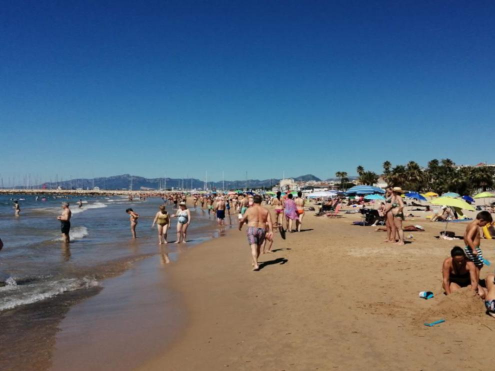 Playa de Cambrils.