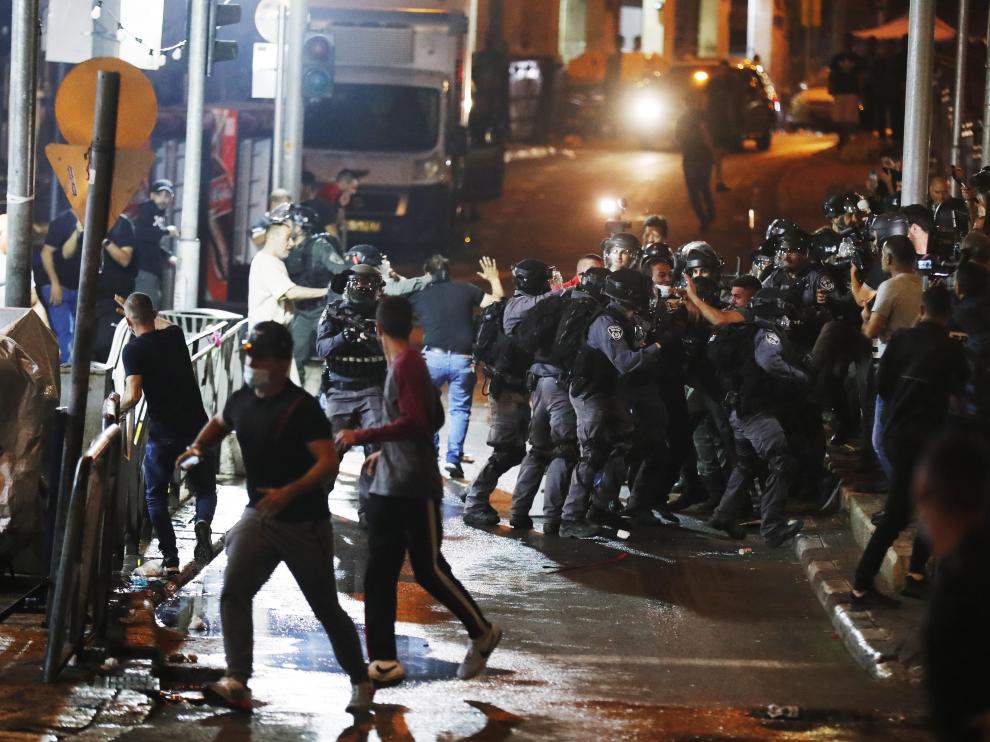 Disturbios en Jerusalén