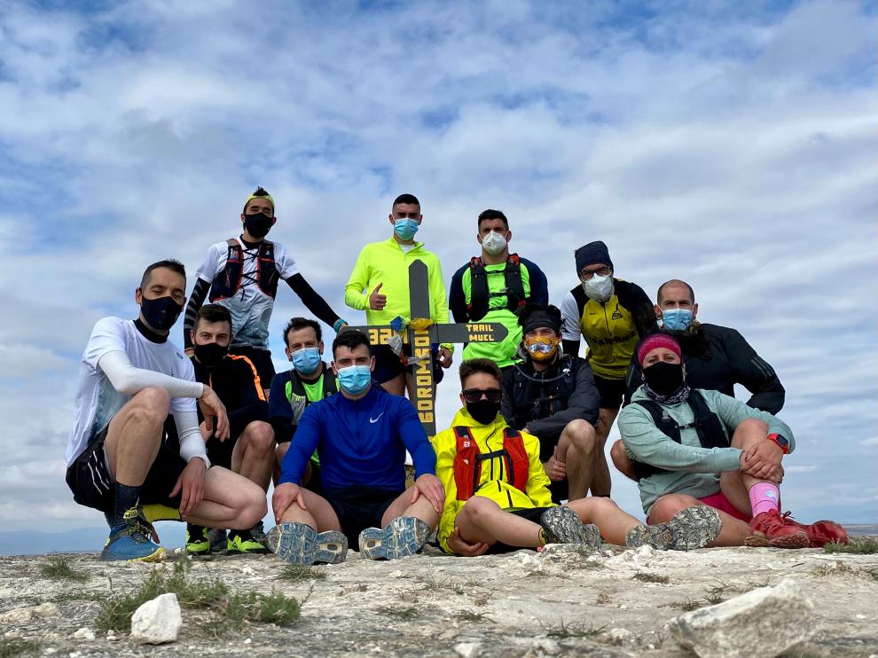 La andada del 1 de mayo llevó a los primeros valientes hasta el cabezo de San Borombón.