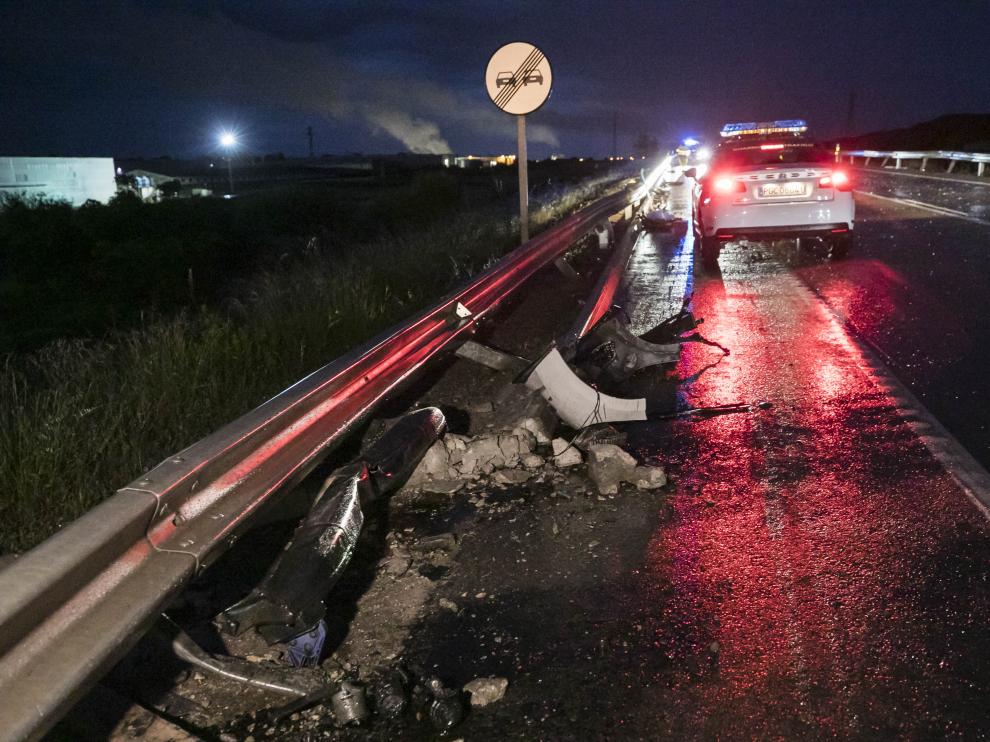 Accidente mortal en El Burgo