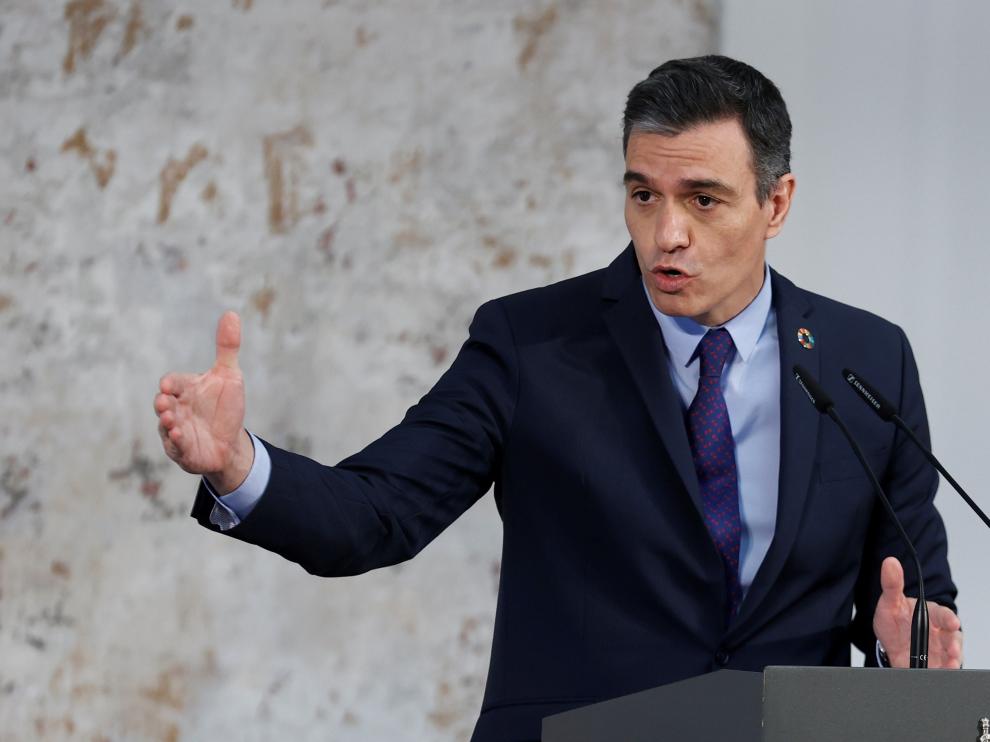 Rueda de prensa de Pedro Sánchez