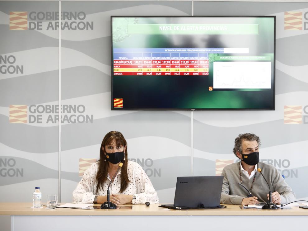 Sira Repollés y Francisco Falo