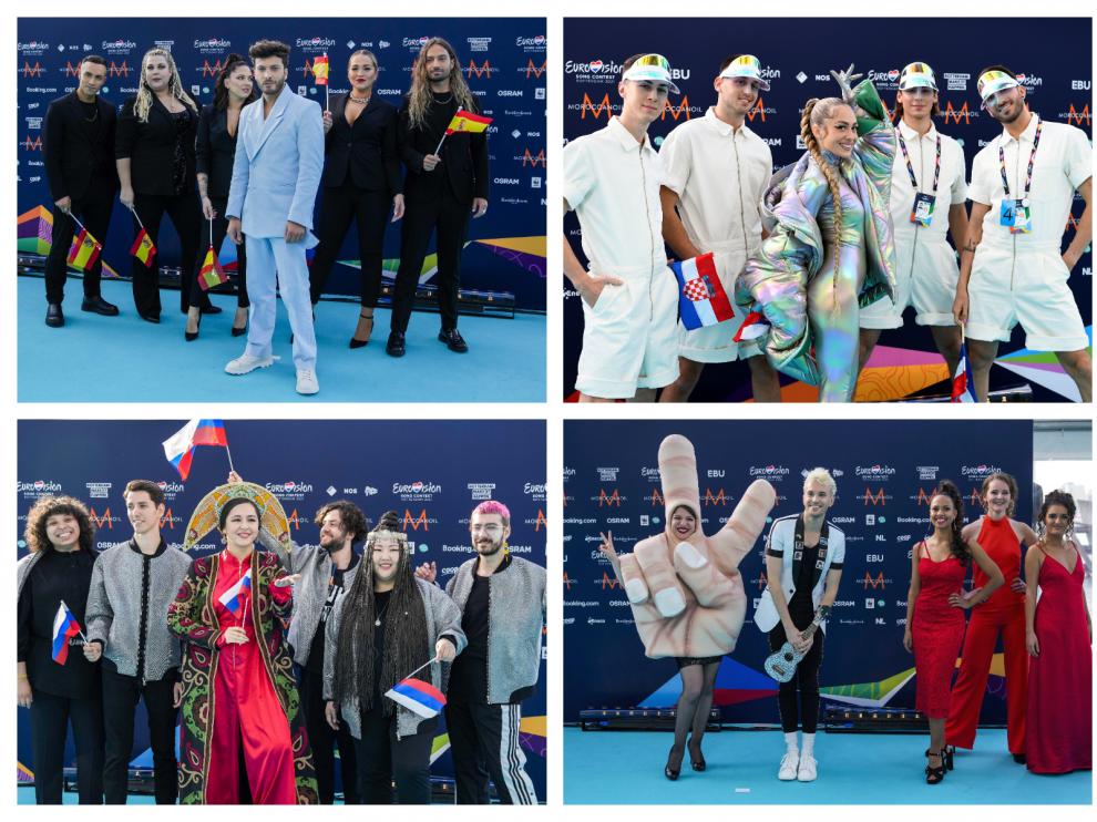 Algunos de los representantes de este año en Eurovisión