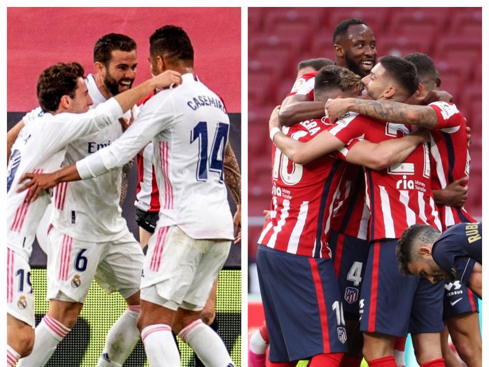 Real Madrid y Atlético de Madrid se juegan este sábado la Liga.