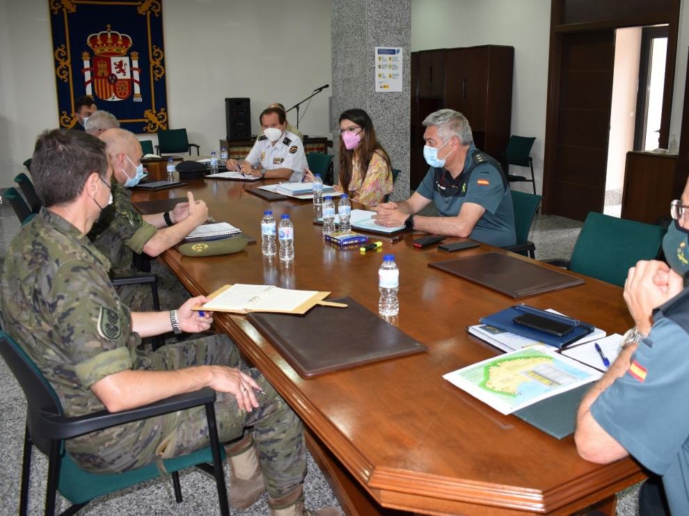 Reunión del Centro de Coordinación en Melilla