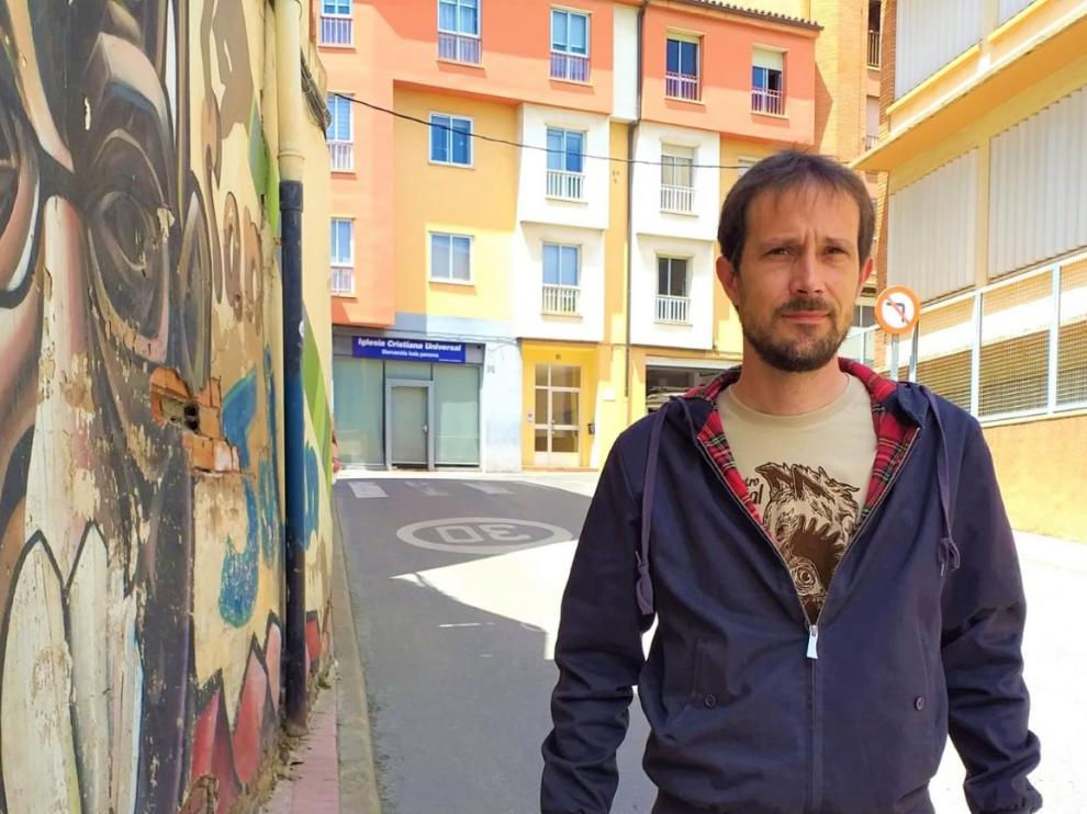 Zésar Corella, concejal de Espacio Municipalista-Podemos.