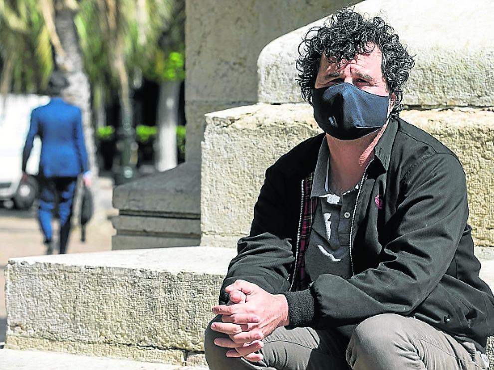 Sebastián Lahuerta, ingeniero, padece covid persistente.