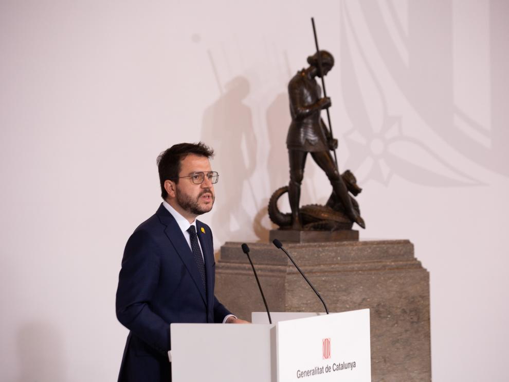 Pere Aragonès, este miércoles