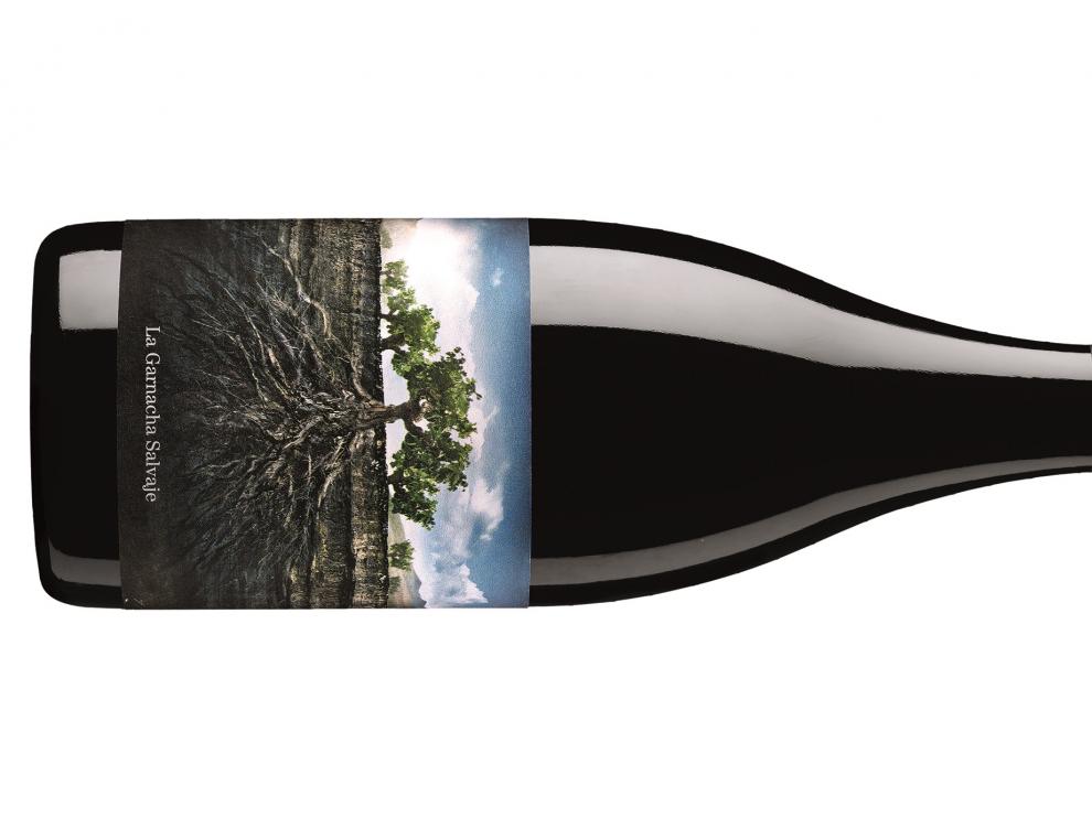 Botella de La Garnacha Salvaje.