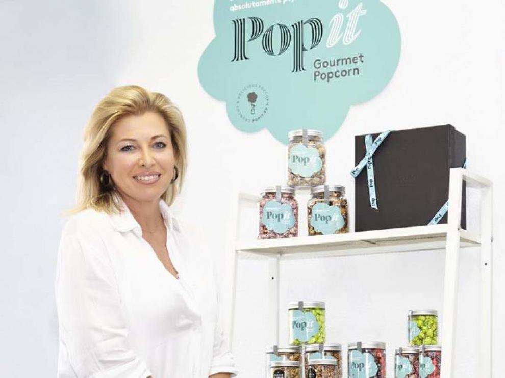 Sonia Pueyo, fundadora de Palomitas Popit