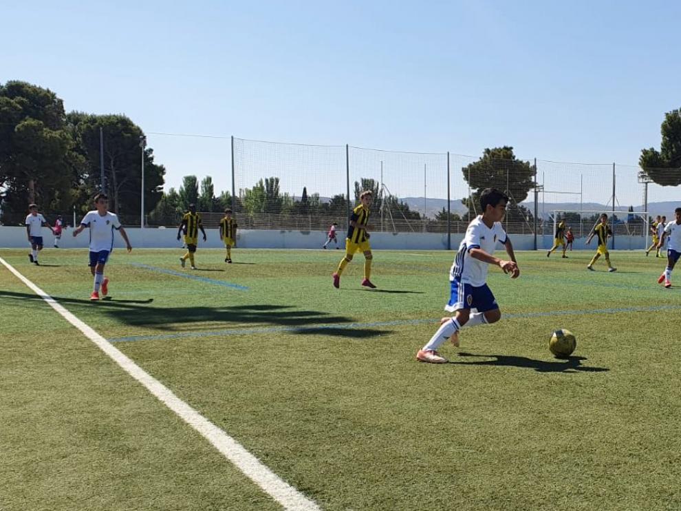 Alevín Preferente: Real Zaragoza-Balsas Picarral.