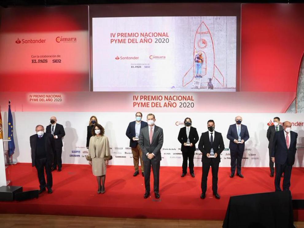 Ganadores del Premio Pyme del Año 2020.
