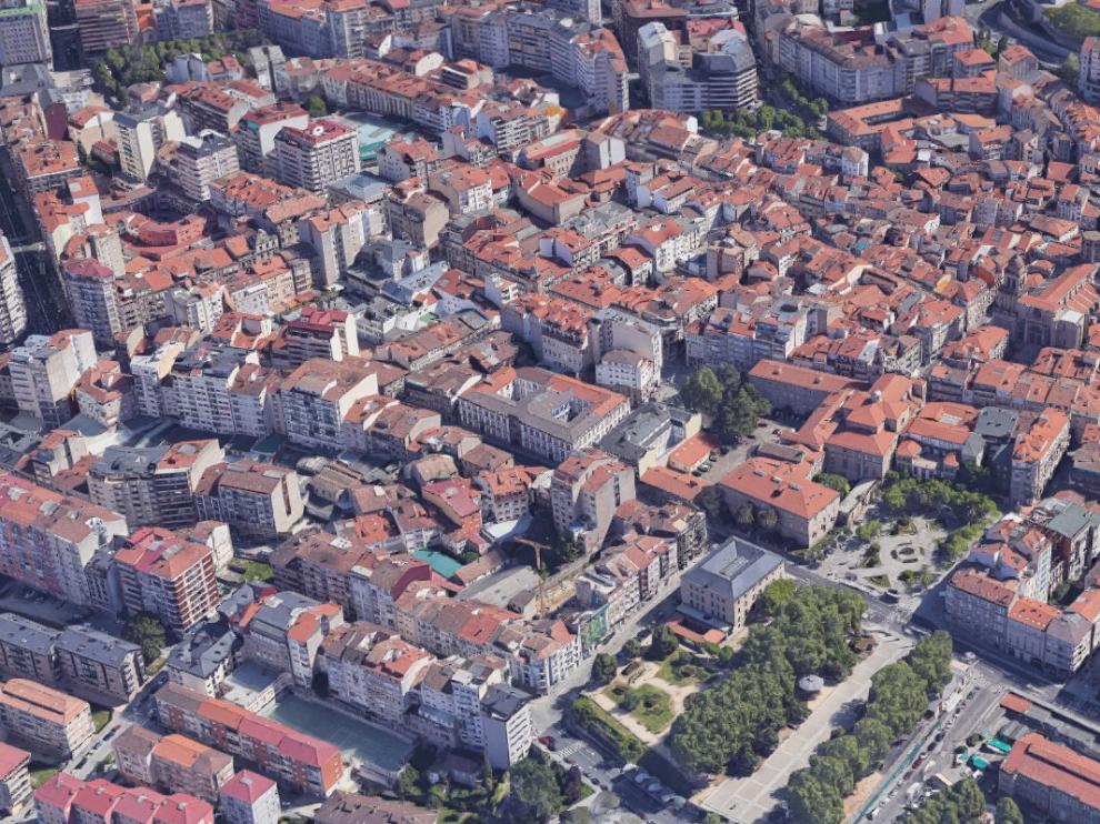 Los hechos tuvieron lugar en una céntrica calle de Orense