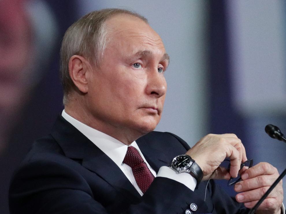 El presidente ruso, Vladímir Putin,