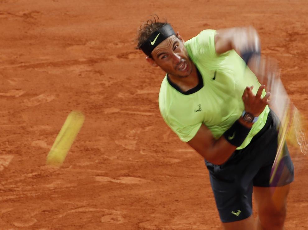 Nadal, en Roland Garros, contra Gasquet.