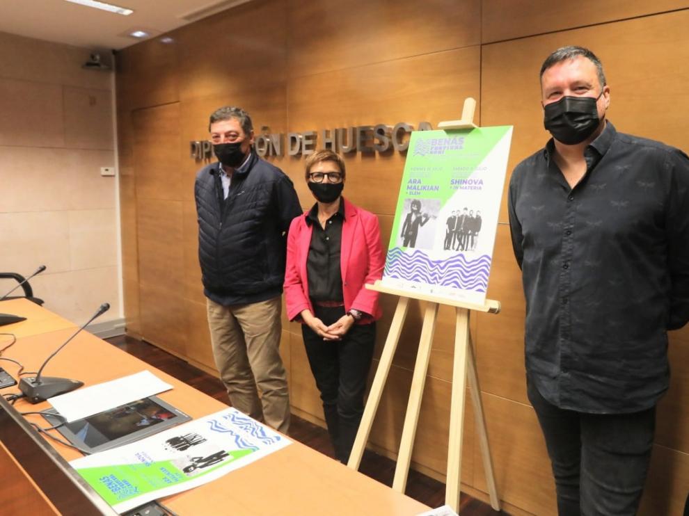 Presentación del cartel del III Benás Festival.
