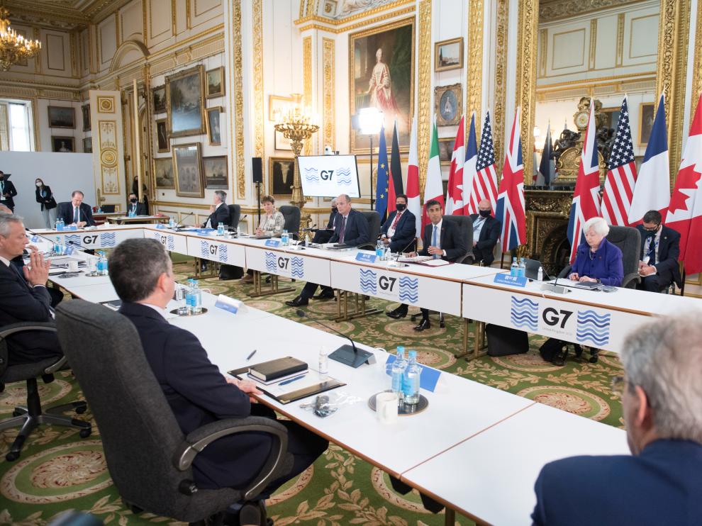 Reunión de los ministros de finanzas del G7