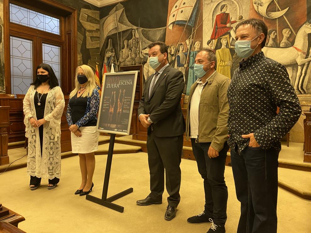 Imagen de la presentación de 'Zuera Escena' en la DPZ.