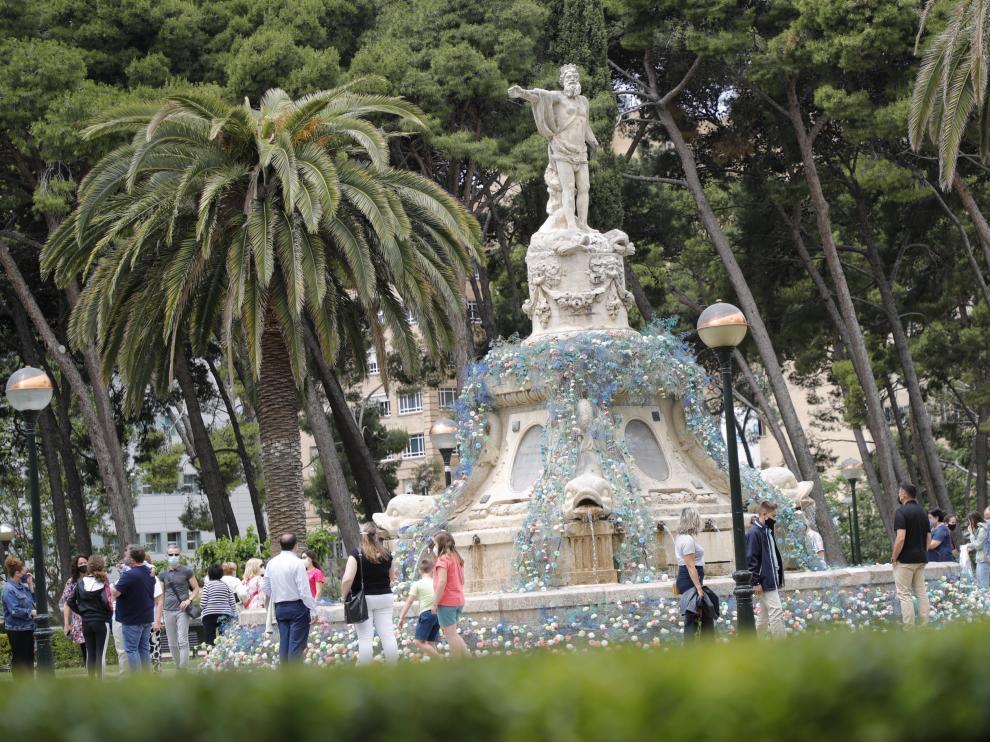 La asistencia de público al Parque Grande ha sido constante.