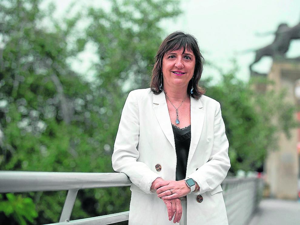 La portavoz socialista, Lola Ranera