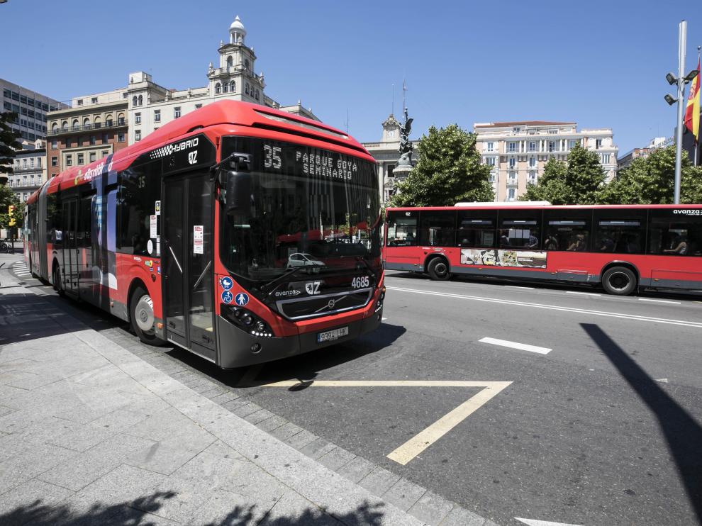 Huelga del bus urbano