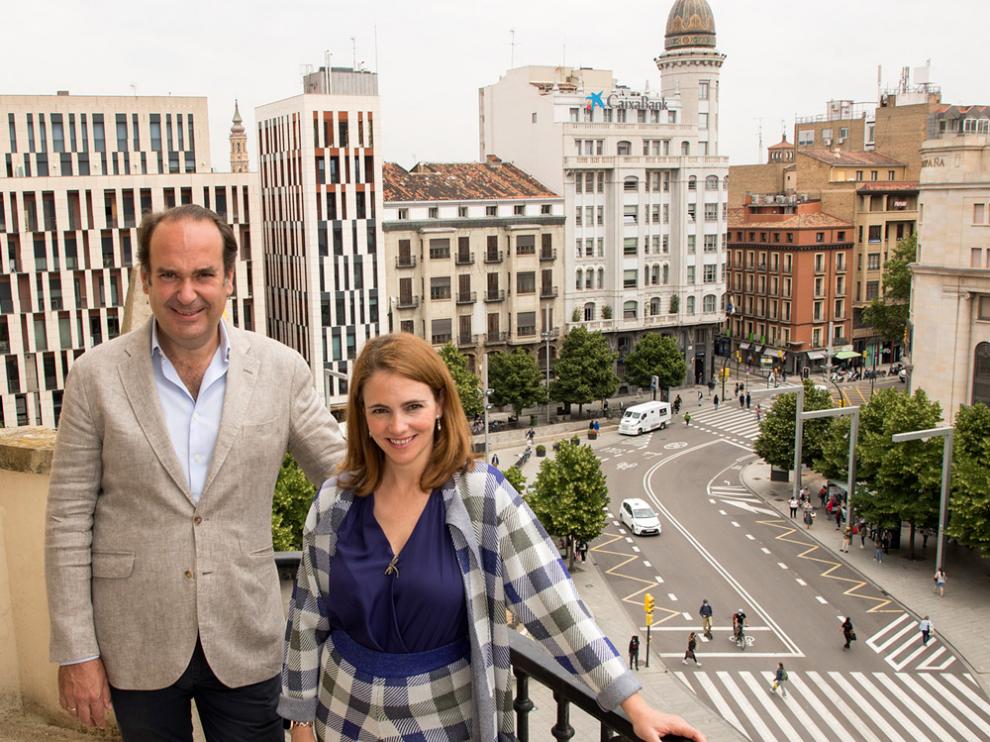 Alicia Asín, accionista mayoritaria y CEO de Libelium, y Alfonso De Leon, CEO de Axon Partners Group.