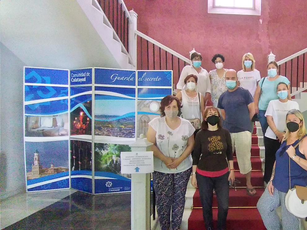Participantes en la cuarta edición del taller de empleo de atención sociosanitaria