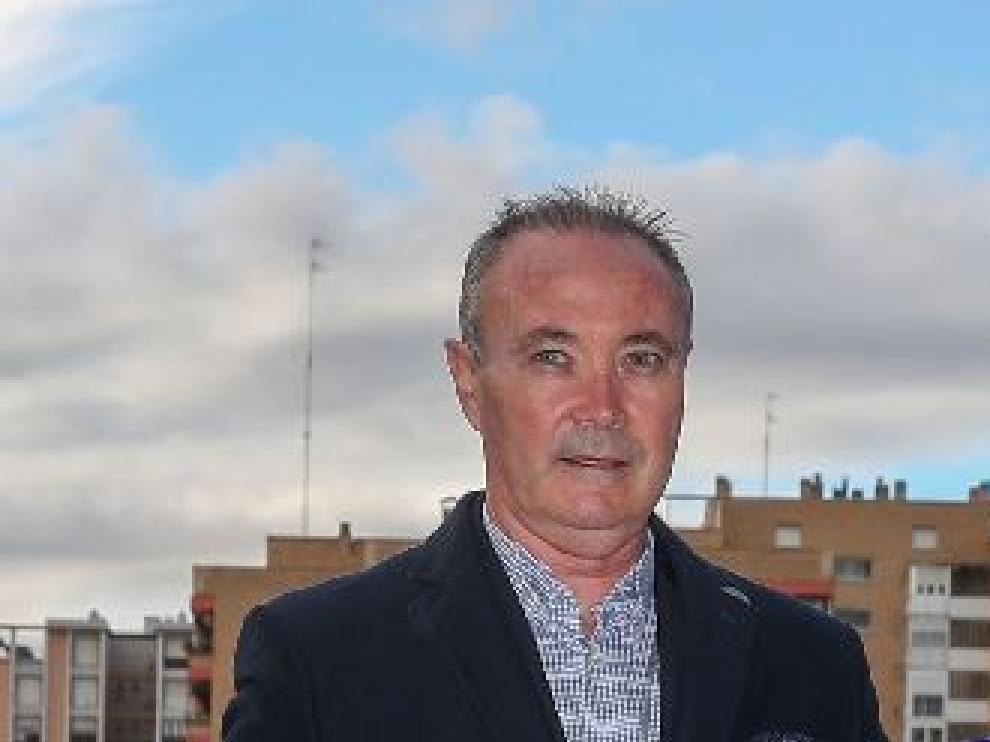 Juan Ignacio Martínez 'Jim', entrenador del Real Zaragoza, en La Romareda.
