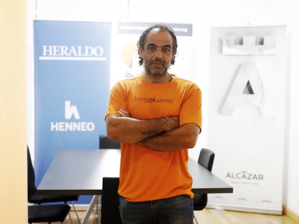 Carlos Pauner, en la presentación de su nuevo proyecto.