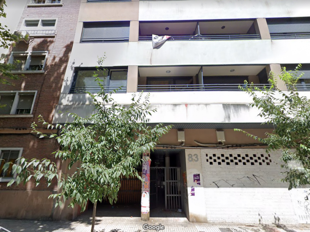 La trifulca tuvo lugar en el número 83 de la avenida de Compromiso de Caspe.