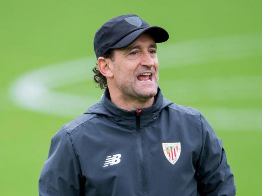 Joseba Etxeberria, durante su etapa en el Bilbao Athletic.