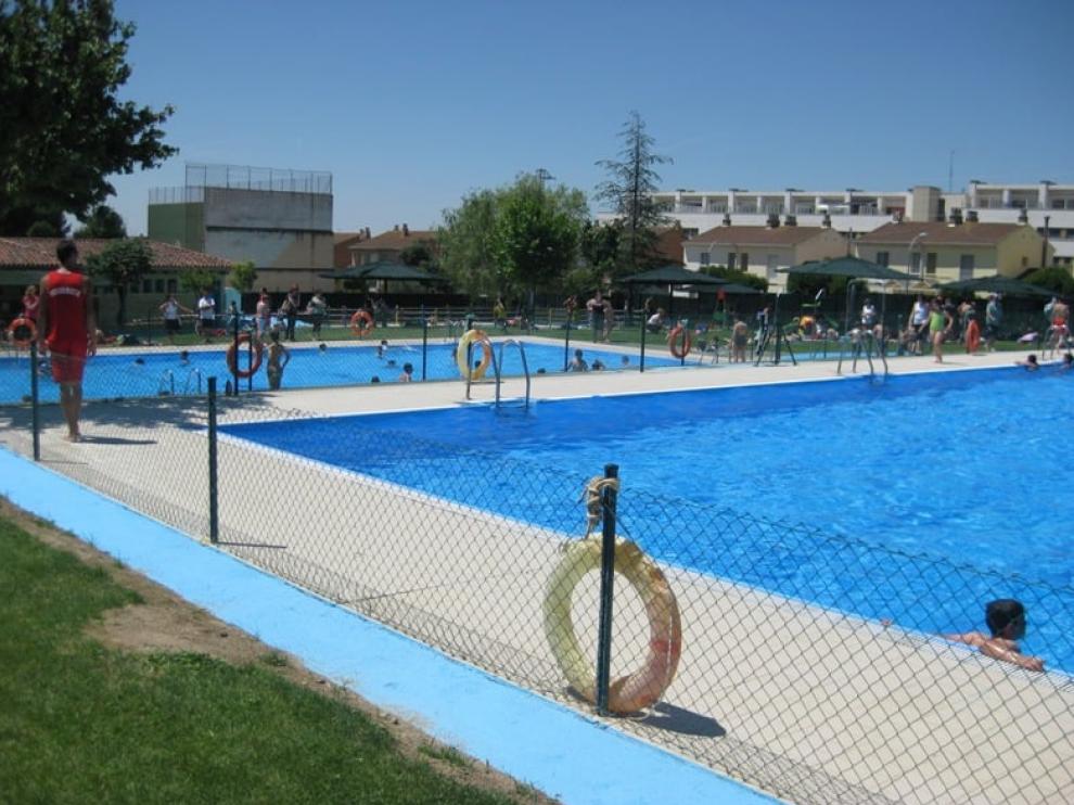 Las piscinas de Almudévar serán uno de los escenarios del festival.