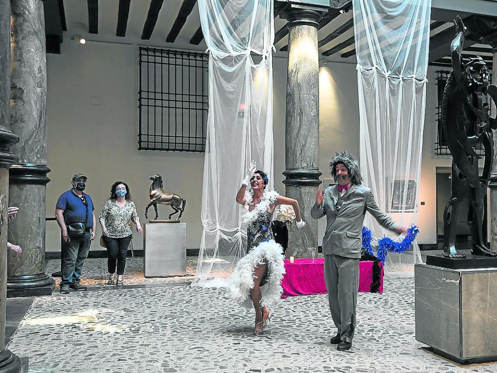 El Museo Pablo Gargallo acogió el pasado año visitas teatralizadas.