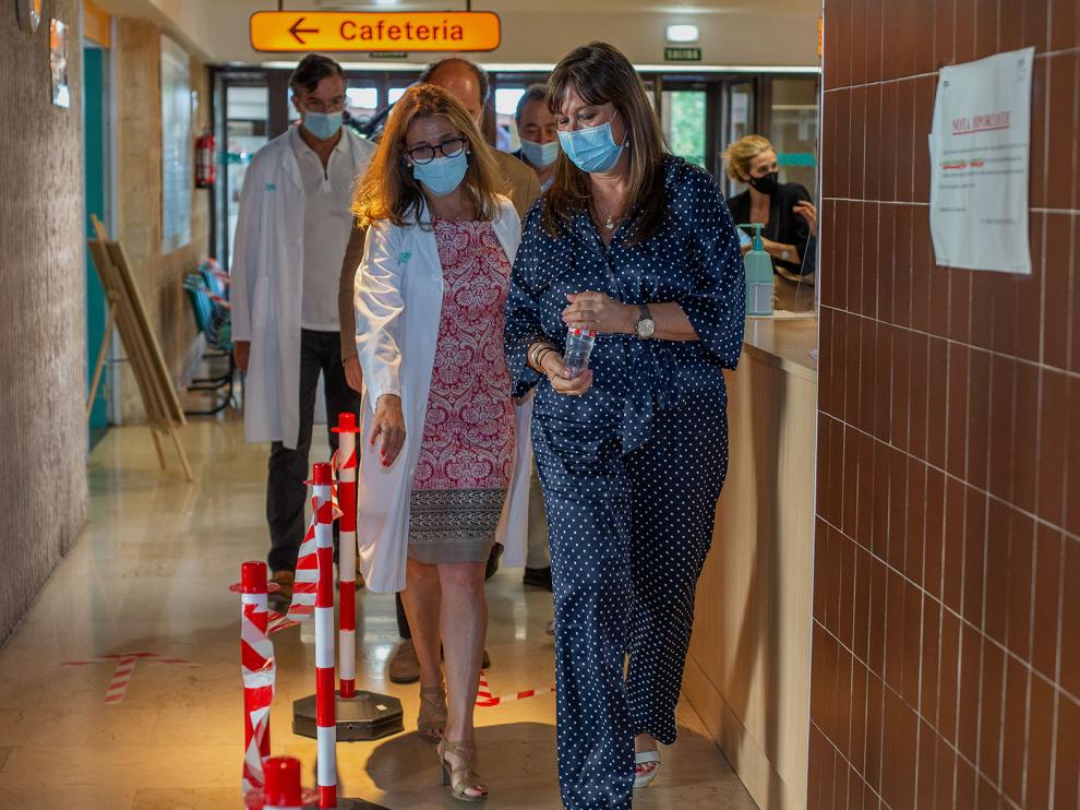 Repollés visita el hospital de Calatayud