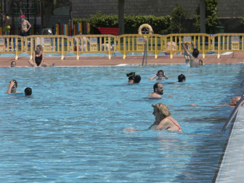 Piscinas municipales de Zaragoza.