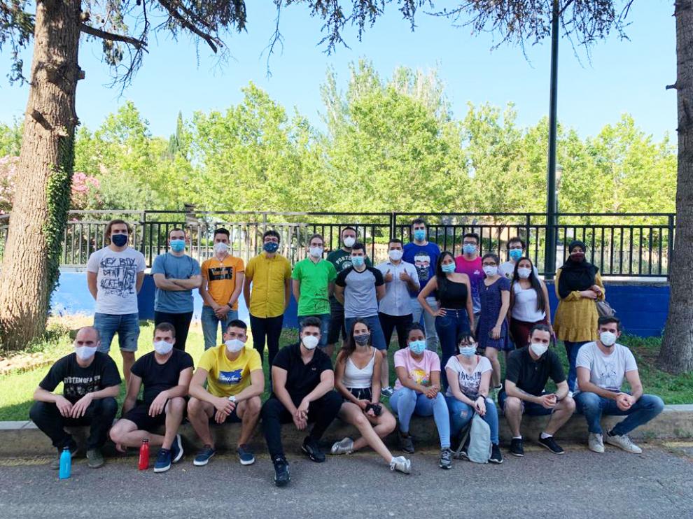Algunos de los alumnos participantes de Formatea, un programa con contenidos propios y profesorado activo en empresas.