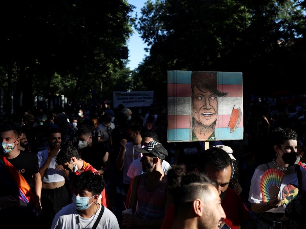 Manifestación convocada por Orgullo Crítico Madrid