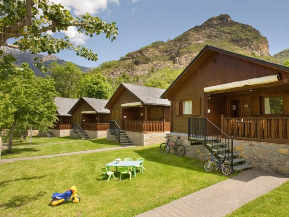 Bungalows en el Pirineo de Aragón para este verano.